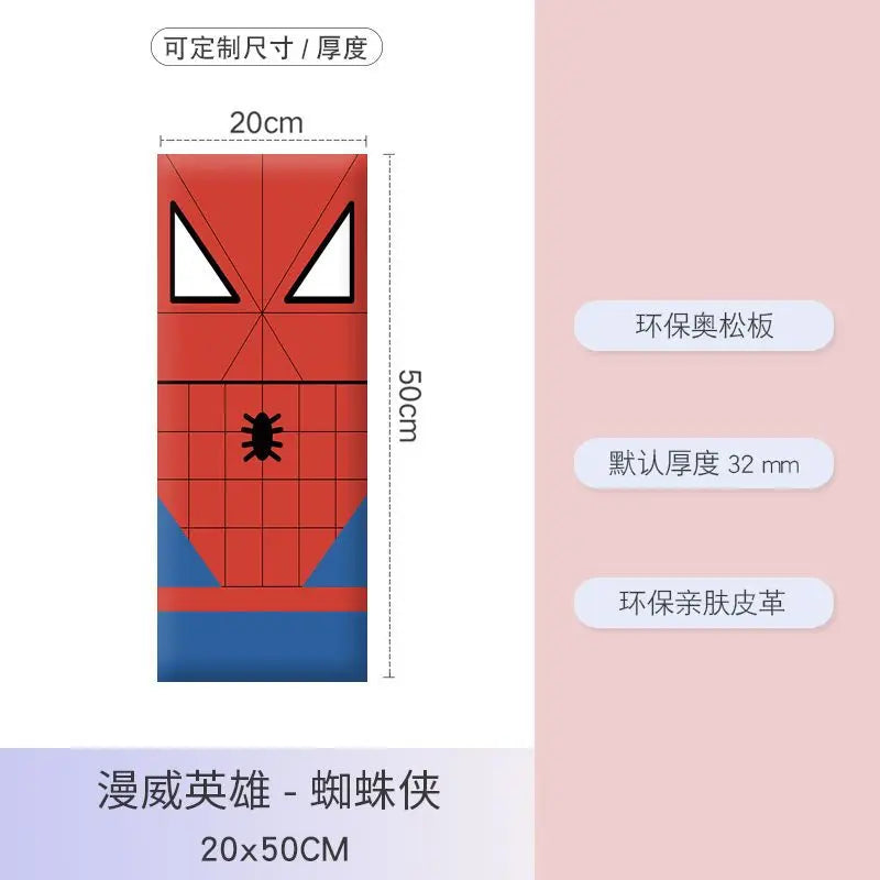 Bed Headboard Boy Childern Bedroom Furniture Wall Decoration Sticker Anti-collision Panels Cabecero Cama Head Board Tete De Lit